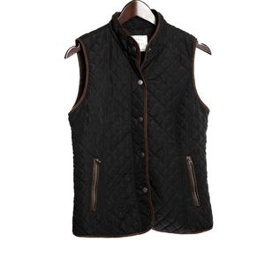 G.H. Bass & Co Timeless Quilted Vest/Gillet Size Small